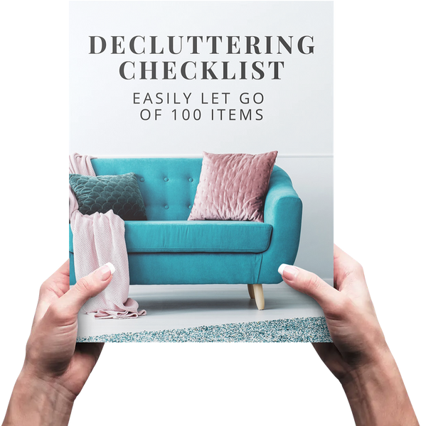 100 Items Challenge Tracker and Decluttering Checklist